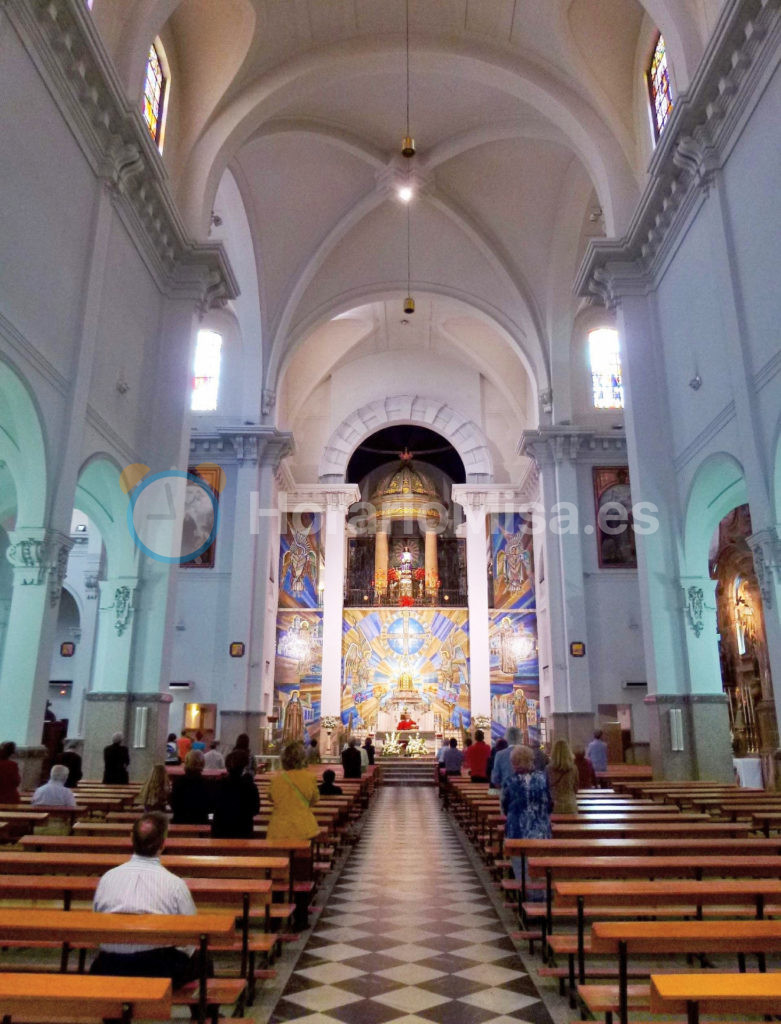 Interior Basílica de Jesús de Medinaceli Madrid Centro